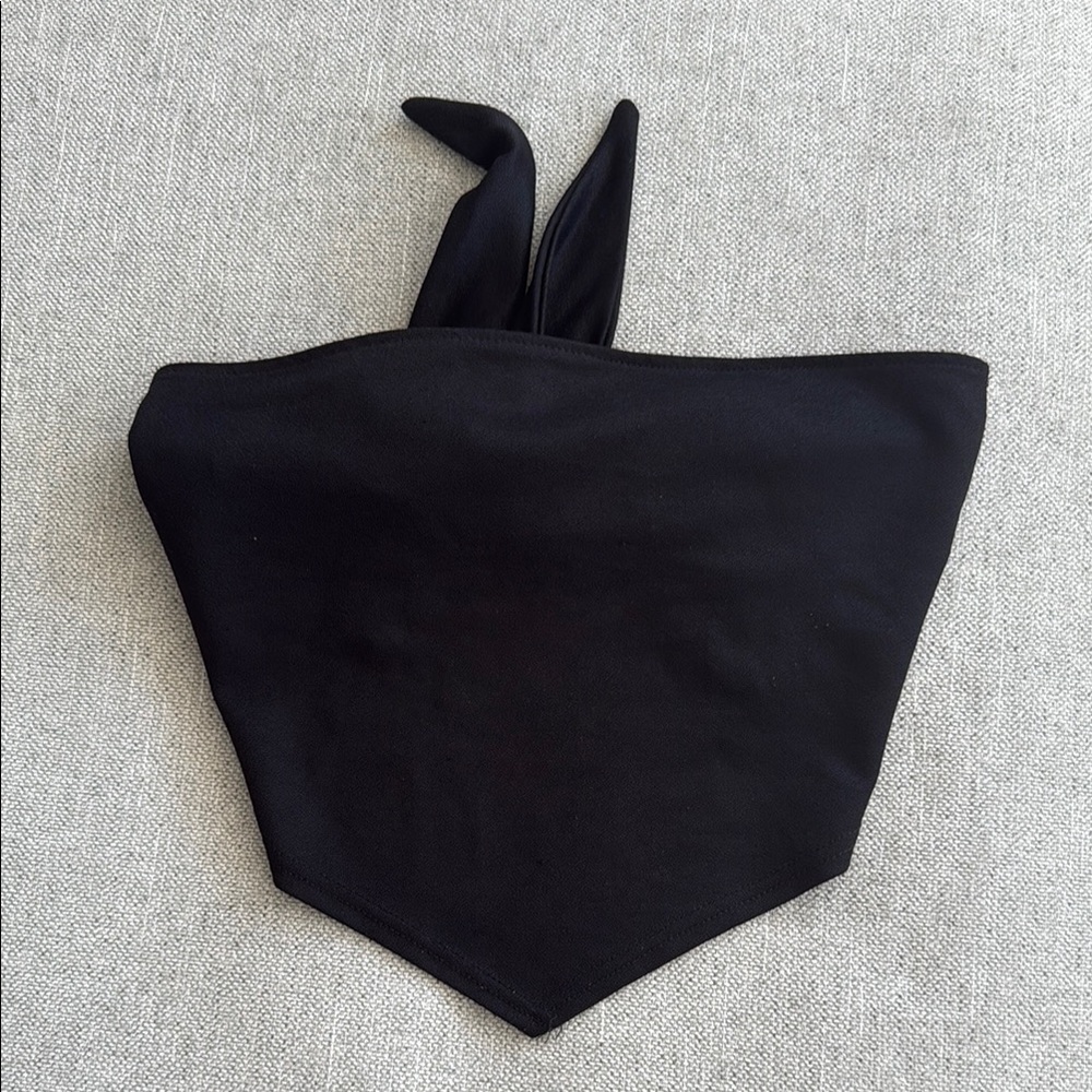 Nasty Gal Black Crop Top